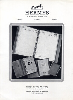Hermès (Organizers) 1946 Agendas