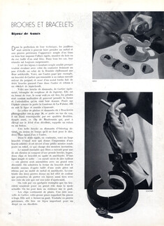 Herz & Cartier 1935 Broches et Bracelets, Bijous de Gants, Gloves Jewels