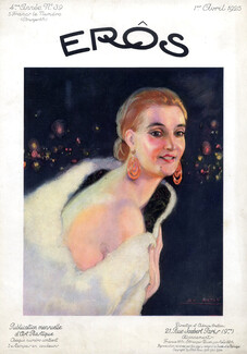 Léo Fontan 1925 Avril, Eros cover