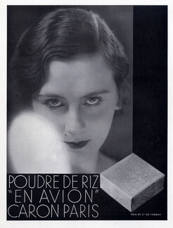 Caron (Cosmetics) 1934 Poudre de riz, Miss Europe