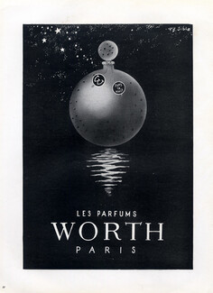 Worth (Perfumes) 1949 Dans la Nuit, Sibia