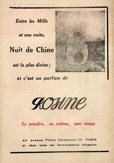 Rosine (Perfumes) 1928 Nuit de Chine