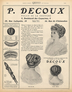 Decoux (Hairstyle) 1909 Hairpieces, Postiches, Westfield