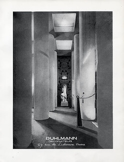 Ruhlmann (Decorative Arts) 1928 Interior Decorator