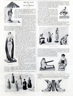 Bibelot d'Art et Art du Bibelot, 1928 - Robj (Decorative Arts) Ornament, Perfume-Burner, Lampe, Knickknacks, Text by Pierre Sen, 1 pages