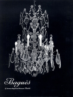 Baguès (Decoratve Arts) 1955 Cristal Chandelier
