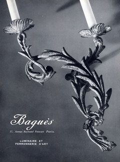 Baguès (Decoratve Arts) 1953 Wall Light