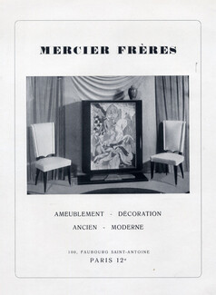 Mercier Frères (Decorative Arts) 1943