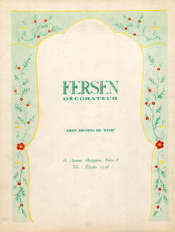 Fersen (Decorative Arts) 1955