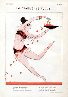 Leon Bonnotte 1922 Russian Dancer Music Hall, Cabaret