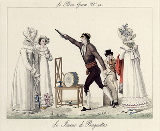 Le Bon Genre 1816-1931 Le Joueur de Baguettes The Drummer Circus 19th Century Costumes