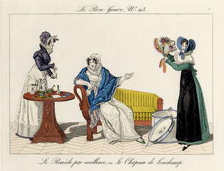 Le Bon Genre 1820-1931 Chapeau de Longchamp Milliner Decorative Arts