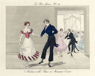 Le Bon Genre 1819-1931 Mademoiselle Busc et Monsieur Corset Dance 19th Century Costumes