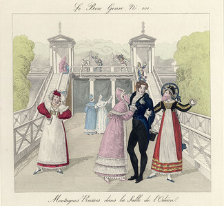 Le Bon Genre 1817-1931 Roller Coasters Berneses Élégants 19th Century Costumes