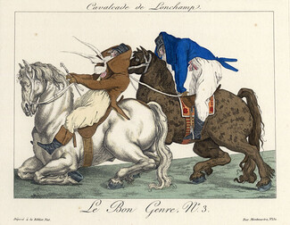 Le Bon Genre 1801-1931 Cavalcade de Longchamp Horses Incroyables 19th Century Costumes