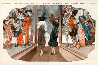 Herouard 1920 Au Musée du Costume Les Parisiennes de 1920 et les Models Period Costumes