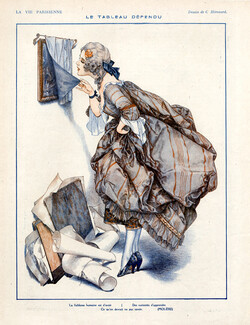 Cheri Herouard 1919 Elegante Period Costume