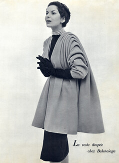 Balenciaga 1950 Veste Drapée