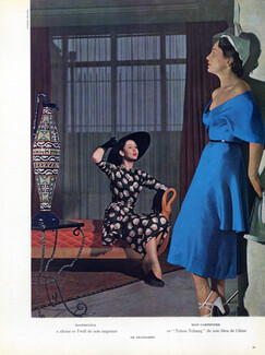 Balenciaga & Mad Carpentier 1950 Ducharne, Jacques Decaux