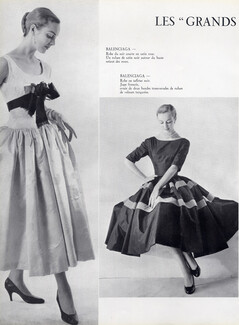 Balenciaga 1955 Evening Gown