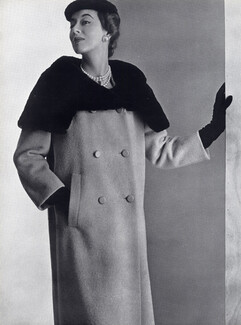 Balenciaga 1953 Coat Photo Pottier, Fashion Photography