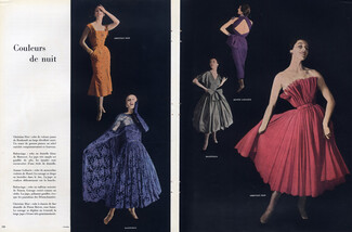 Balenciaga, Christian Dior, Jeanne Lafaurie 1950 Philippe Pottier, Roubaudi, Marescot, Staron, Pierre Brivet