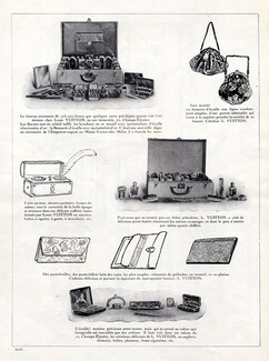 Louis Vuitton (Leather goods) 1917 Toiletries Bags Inkstand Handbags