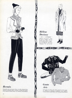 Hermès (Sportswear) 1937 Fashion Sport Ski