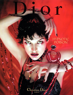 Christian Dior (Perfumes) 1998 Hypnotic Poison, Milla Jovovich