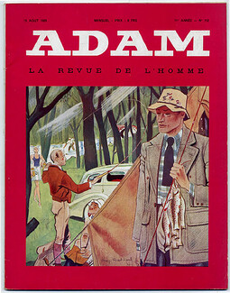 Adam 1935 N°112 Chasse, Bret-Koch, Deauville, Ocean Liner Normandie
