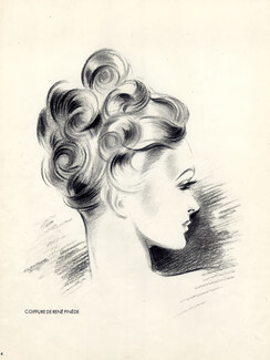 René Pinéde ( Hairstyle) 1947