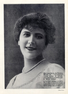 Cadum (Cosmetics) 1914 Lyse Berty