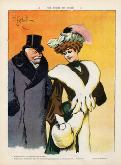 Henry Gerbault 1907 Elegante Courtisane