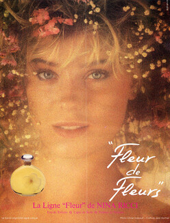 Nina Ricci (Perfumes) 1985 ''Fleur de Fleurs'' Olivier Dassault
