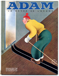 Adam 1937 N°139 Skiing, MEN'S CLOTHING
