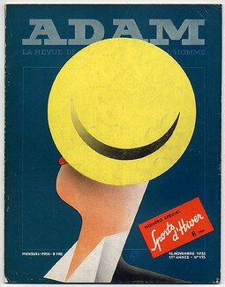 Adam 1935 N°115 Maurice Chevalier, Jean Choiselat, Le Corbusier,