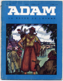 Adam 1934 N°97 Guy Arnoux Fashion Magazine for Man