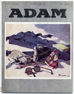 Adam 1946 N°175, Pierre Mourgue, Marcel Hemjic, Pierre Daninos, Deauville Pêche