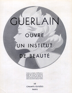 Guerlain (Cosmetics) 1939 Institut de Beauté