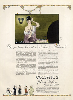 Colgate's American Perfume 1921 Florient Perfume Flowers of the Orient