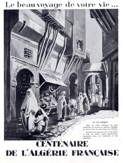 Algerie 1929 La vie Indigene