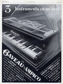 Gaveau (Music) 1929 Piano Ampico