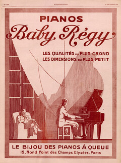 Regy Baby 1928 Piano a Queue