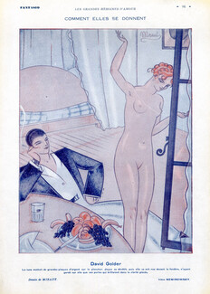 Miraut 1931 Heroïnes d'Amour, David Golder, Nude