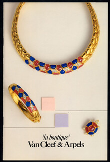 Van Cleef & Arpels (Jewels) 1991 Catalog Jewels & Watches, 18 pages