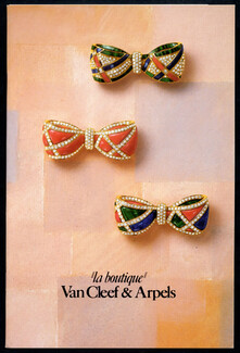 Van Cleef & Arpels (Jewels) 1986 Catalog Jewels & Watches, 18 pages