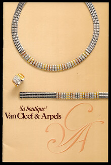 Van Cleef & Arpels (Jewels) 1983 Catalog Jewels & Watches, 18 pages