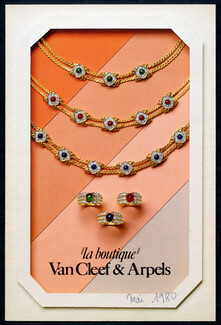 Van Cleef & Arpels (Jewels) 1980 Catalog Jewels & Watches, 17 pages