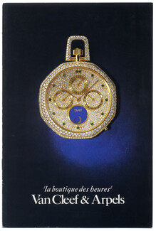 Van Cleef & Arpels 1978 Catalog Watches, 9 pages