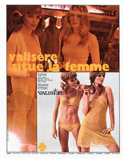 Valisère (Lingerie) 1969 Photo Peretz
